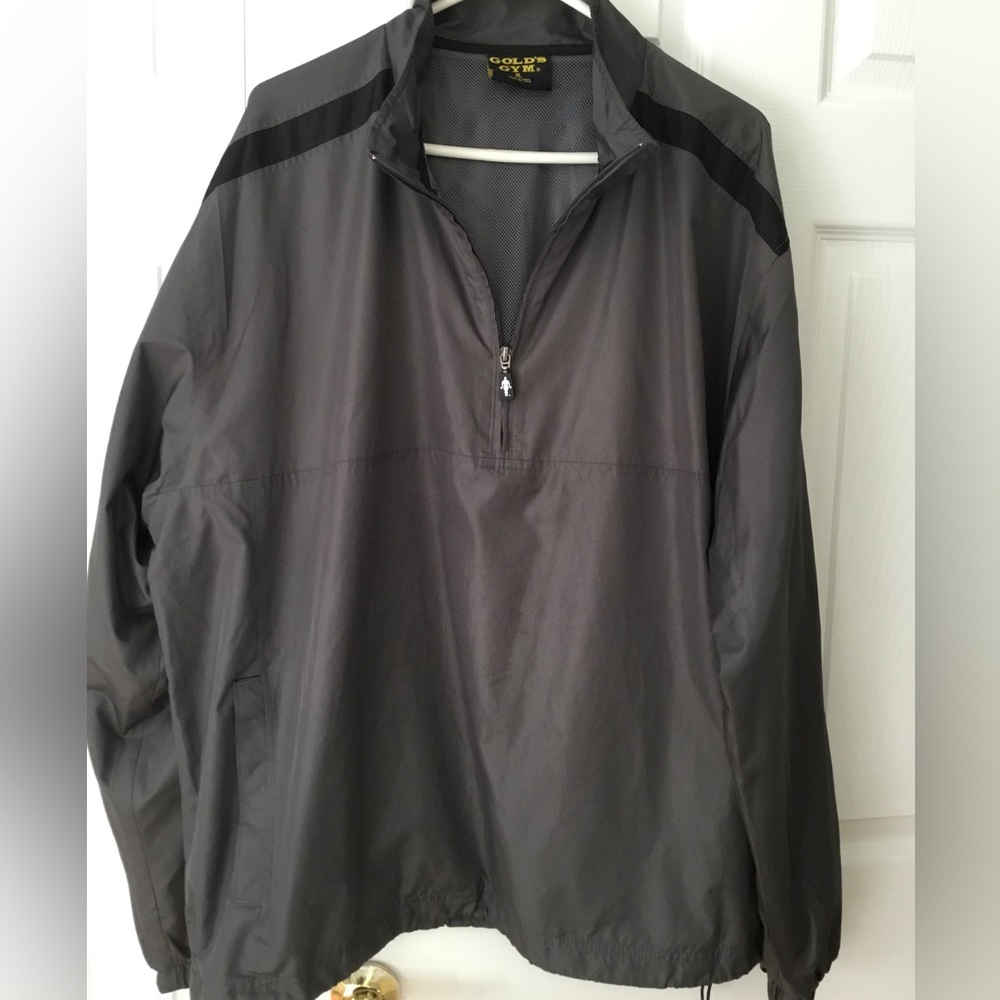 Golds Gym nylon shell jacket